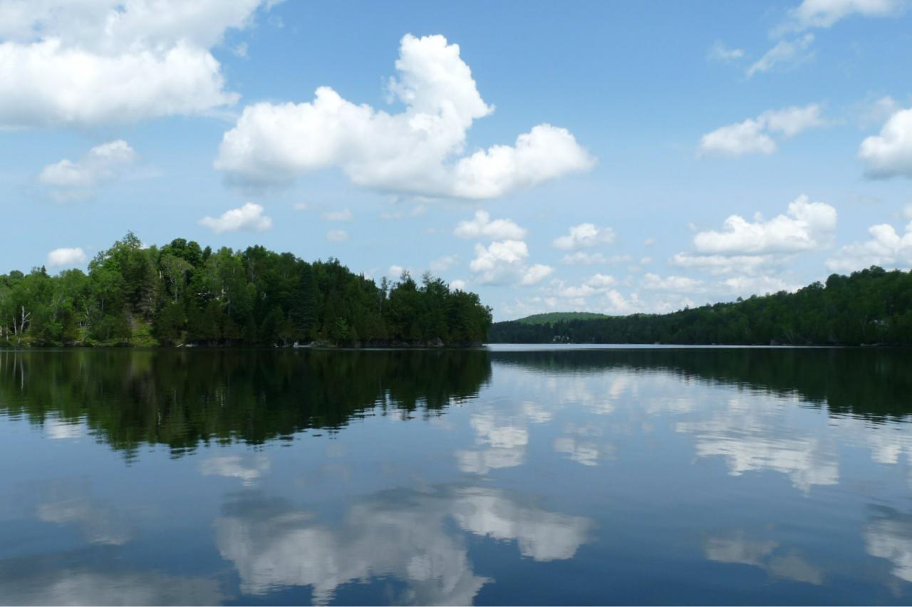 Partie sud du lac